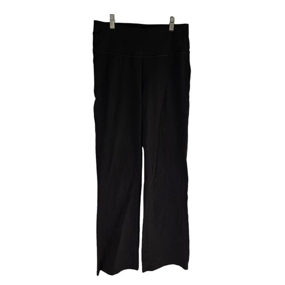 Prana Womens Small Black (27x32) Stretch Pocket Wide Leg Leggings - Picture 2 of 4
